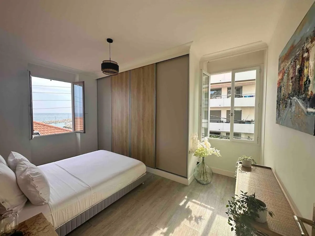 Peyronnet - Fabulous 2 Bedrooms - Sea View - Beach 2Min Away مينتون فرنسا