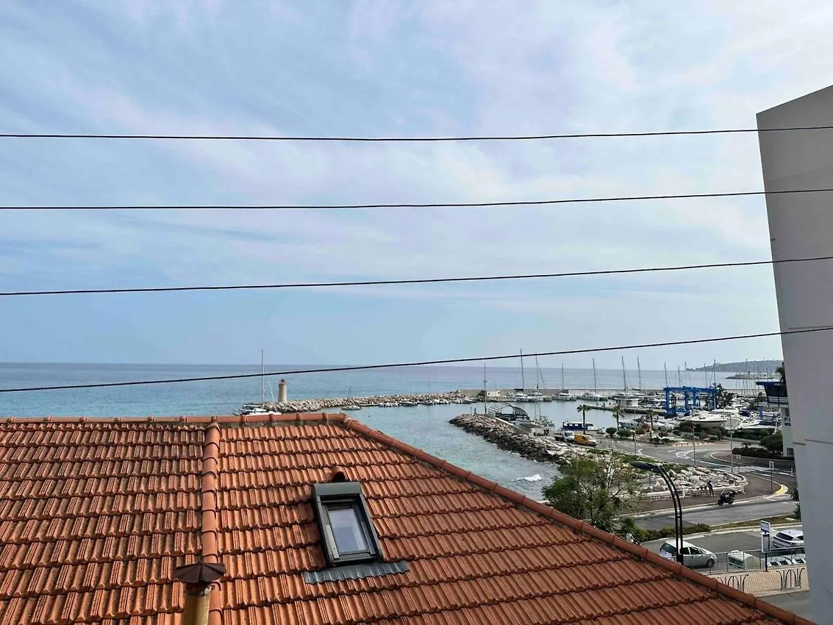 Peyronnet - Fabulous 2 Bedrooms - Sea View - Beach 2Min Away مينتون 0*,